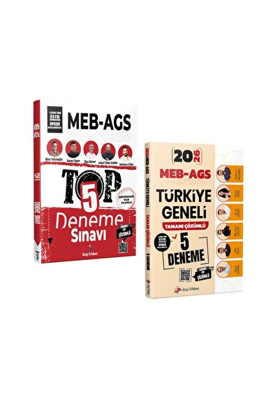 Dizgi Kitap 2026 MEB AGS Türkiye Geneli 5 Deneme & MEB AGS TOP 5 Tamamı PDF Ç...