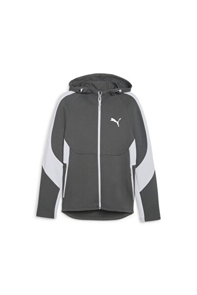 Puma Bluza cu Fermoar EVOSTRIPE Full-Zip Hoodie Barbati