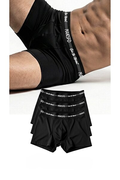 MAKSFD Premium 3’lü Erkek Boxer – Ultra Rahat ve Esnek İç Giyim – Erkek Boxer...