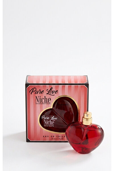 Pure Love Care Pure Love Niche Romantik Kadın Parfümü Kalp Kırmızı Şişe