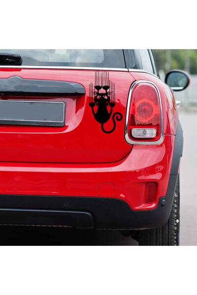 OEM Sticker auto (15cm) - Cat Scratch