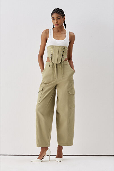 Sagaza Studio SS6169 Μπουστιέρα με δέσιμο μπροστά και κορσέ