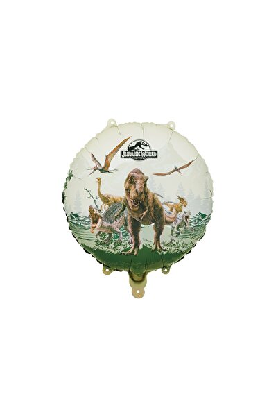 PARTY DECO SP. ZO.O.SP.K. Balon rotund din folie Jurassic World – 45x45 cm
