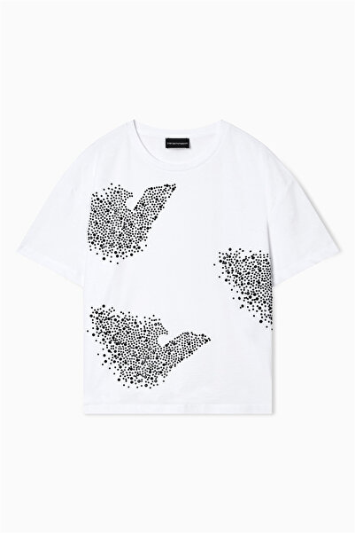 Emporio Armani Kadın Bisiklet Yaka T-Shirt