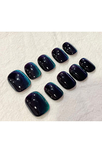 Nailvana (Μεσαίο) Χειροποίητο Σμαραγδί Λάμψη Γαλαξία