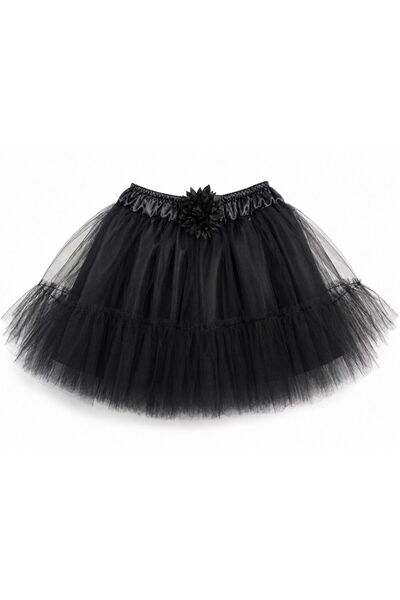 Lunas tekstil Κοριτσίστικη φούστα τούτου με βολάν από τούλι για ειδικές περισ...