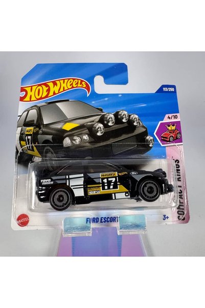 HOT WHEELS Ford Escort 1:64 Model Araba