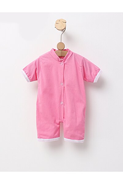 MiniKids Βρεφικό φορμάκι, Βαμβακερό, Ροζ MS