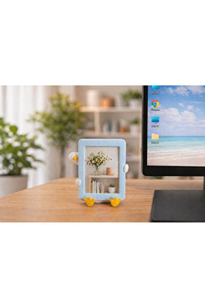 MSVstudio3d Mini Ofis Arkadaşları – Dekoratif Masaüstü Figür-(Çerçeve içindek...