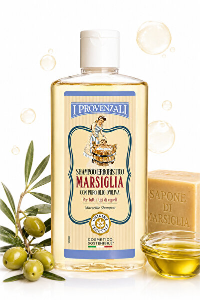 I Provenzali Σαμπουάν Μασσαλίας με Ελαιόλαδο 250 ml – I Provenzali, Απαλός Κα...