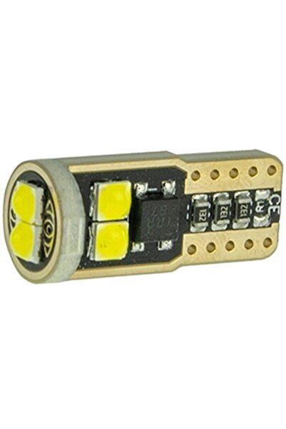 E-ANAMAG Λάμπα LED αυτοκινήτου, W5W, 5W CANBUS, 12V-24V, 11x31mm, Ψυχρό λευκό