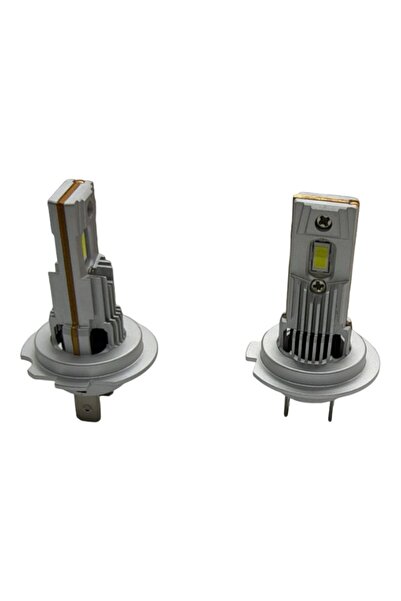 E-ANAMAG Σετ 2 λάμπες αυτοκινήτου LED H7 F2 COB 120W, λευκό-ρετρό φως, 12.000...