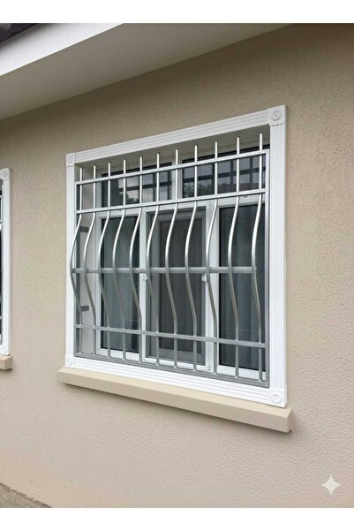 özgürce Paslanmaz Aluminyum Pencere Korkuluğu 140 cm En ve Yükseklik