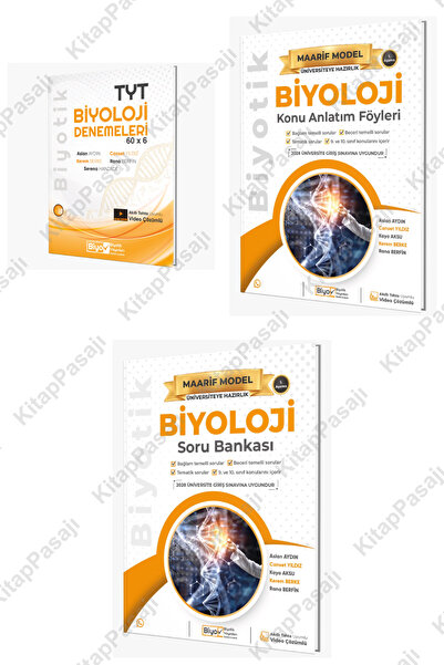 Biyotik Yayınları Üniversiteye Hazırlık 1. Aşama TYT Maarif Model Konu Anlatı...