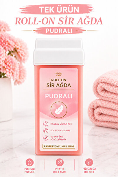 Pudralı Roll-On Sir Ağda – Hassas Ciltlere Uygun