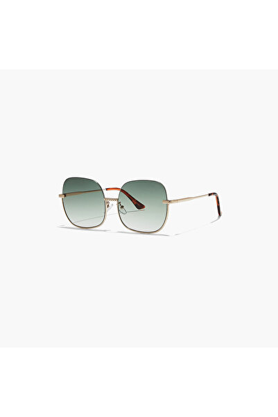 BlackOut GEO Green 59 mm Square Sunglasses