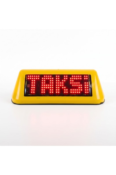 YurtElektronik ATL-05 LED Taksi Levhası KIRMIZI LED