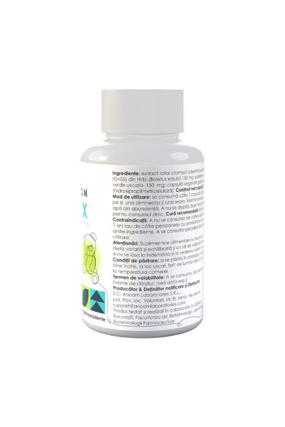 GREENBIOM ColonX Kids– PREBIOTIC PENTRU ECHILIBRUL FLOREI INTESTINALE ȘI SUSȚINEREA DIGESTIEI LA COPII 7+