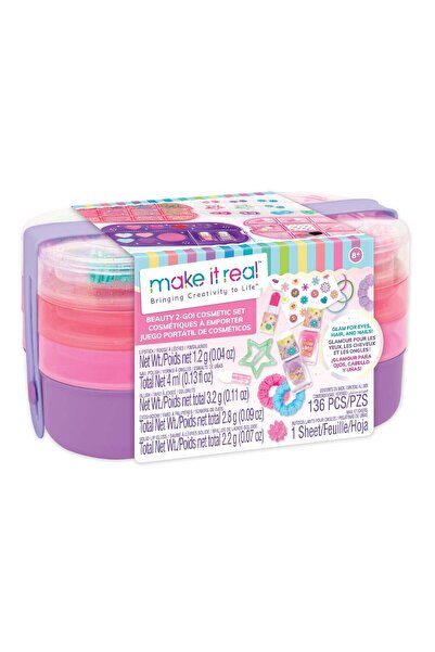 Make It Real Set de cosmetice, Make It Real, Beauty 2-Go, 136 piese