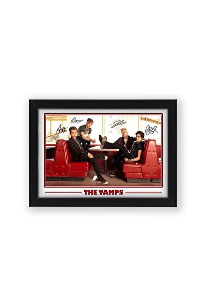 ALAYRA International ملصق موقّع من فرقة The Vamps من Alayra - إصدار محدود - ه...
