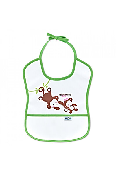 Babyjem Baveta impermebila pentru copii Small (Culoare: Verde)
