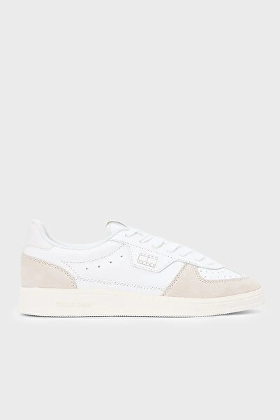 Tommy Jeans Deri Logolu Sneaker Ayakkabı AYAKKABI EN0EN02988 01V