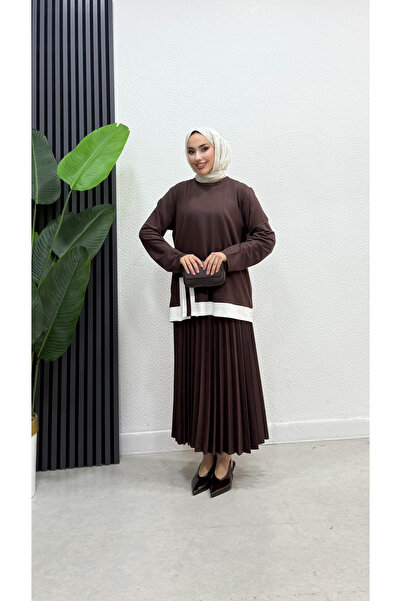 Moda Gazel kristal etekli takım