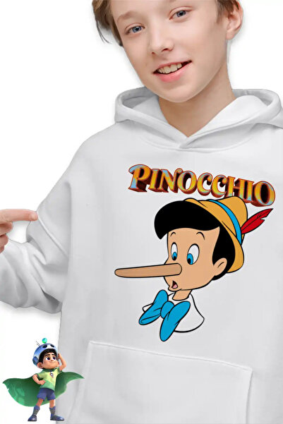 OEM Hanorac Copii Baieti Pinocchio Nas Lung