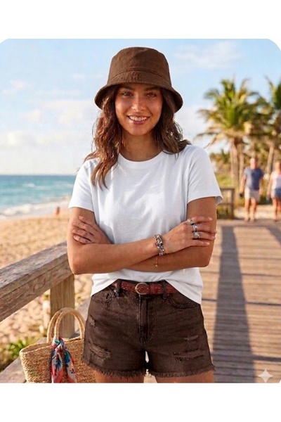 aseh shop Υφασμάτινο καπέλο bucket unisex