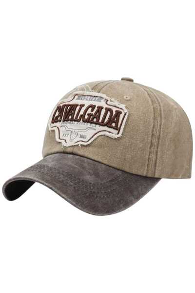 Mood Agenda Șapcă de baseball unisex, în stil vintage, cu broderie CAVALGADA,...