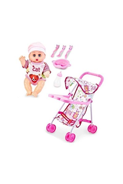 OEM Παιδικό καροτσάκι με κούκλα