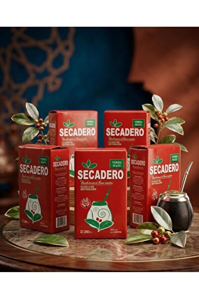 secadero Yerba Mate Çayı-arjantin Çayı - 200 Gr x5 Adet (iştah Kapatıcı Çay)