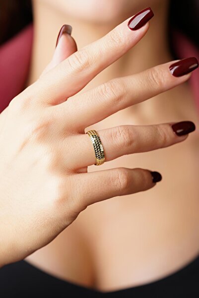 Fiyonk Kuyumculuk 14 Ayar Altın Amore Alyans 5 mm