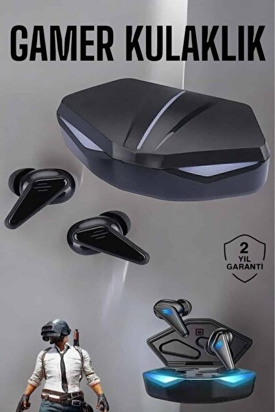 Genel Markalar Bluetooth Gamer Oyuncu Kulaklığı ANC Özelliği Yüksek Ses Kaliteli