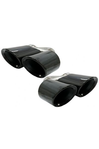 Angels Auto Tobe Ornamente Evacuare compatibile cu Porsche Cayenne 9Y0 SUV 3....