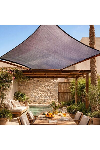 Zâna Casei Καφέ Ιστίο Σκίασης 2x3μ