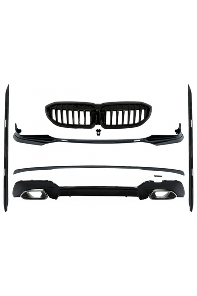 Angels Auto Pachet Extensii compatibil cu BMW G20 G21 (2018-2019) M340i Look ...
