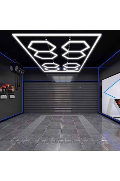 Angels Auto Sistem de Iluminare Plafon Hexagon / HoneyComb 3.56 x 2.10 m