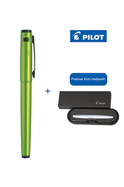Pilot Explorer - Dolmakalem - Metalik Lime Yeşil - Medium