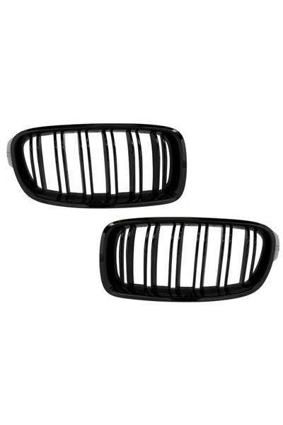 Angels Auto Grile compatibile cu BMW Seria 3 F30 (2011+) Negru Lucios M3 Nari...