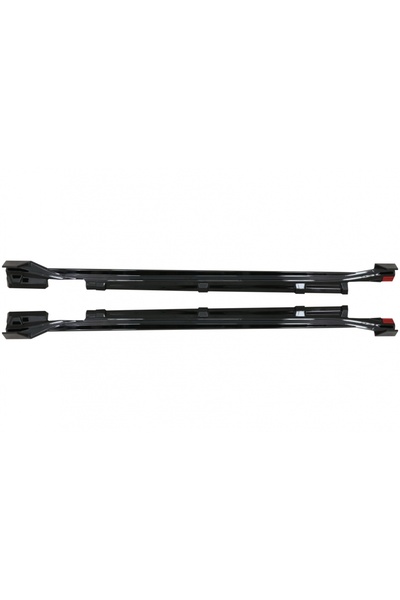Angels Auto Extensii Praguri Laterale Negru Lucios compatibile cu VW Arteon (...