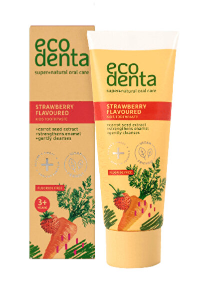 Ecodenta Wild Strawberry Toothpaste for Kids, 75 ml