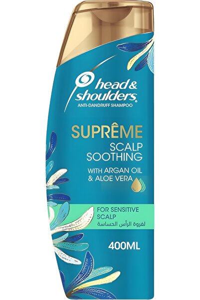 Head & Shoulder شامبو مضاد للقشرة فائق التهدئة لفروة الرأس بزيت الأرغان والأل...