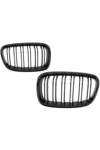 Angels Auto Grile Duble compatibile cu BMW Seria 1 F20 F21 (2011-2014) M Desi...