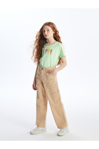 LC Waikiki Pantaloni de fete cu talie elastică reglabilă