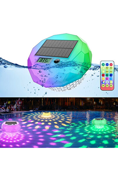 Greentech Water Güneş Enerjili Kumandalı Havuz LED Aydınlatma 1 Adet/GW-PL03