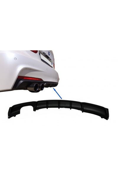 Angels Auto Difuzor M Spoiler Bara Spate compatibil cu BMW Seria 3 F30 (2011-...
