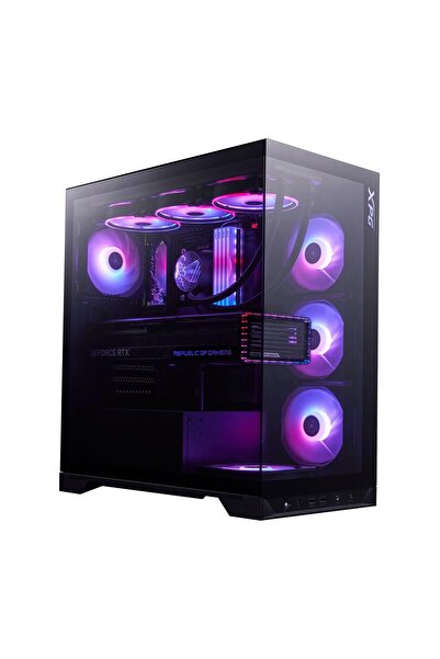 XPG Invader X BTF ARGB USB 3.2 Siyah ATX Mid-Tower Kasa (INVADERXBTFMT-BKCWW)