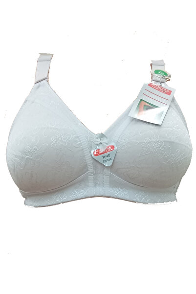 Nana & Mayka Moda Γυναικείο σουτιέν C Cup Λευκό χωρίς ραφές, με λεπτή εφαρμογ...