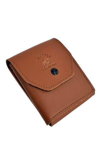Çanta Sepetim Genuine Leather Convenient Unisex Card Holder Wallet with Plent...